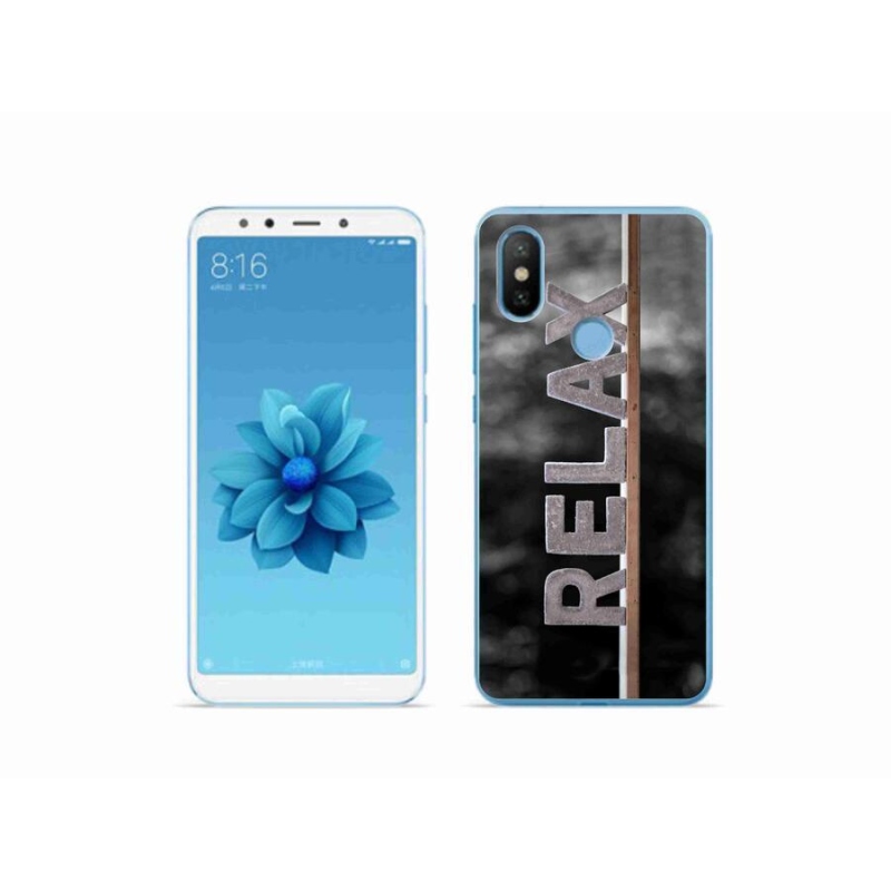 Gelový kryt mmCase na mobil Xiaomi Mi A2 - relax 1