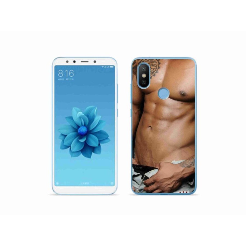 Gelový kryt mmCase na mobil Xiaomi Mi A2 - sexy muž