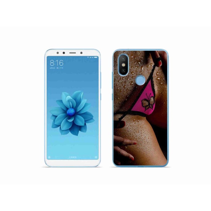 Gelový kryt mmCase na mobil Xiaomi Mi A2 - sexy žena