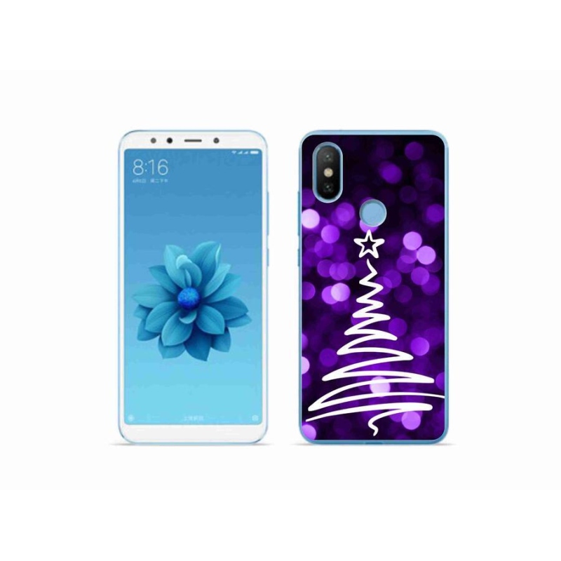 Gelový kryt mmCase na mobil Xiaomi Mi A2 - stromek