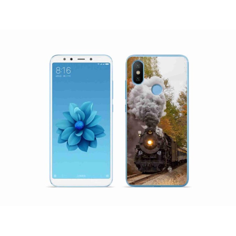 Gelový kryt mmCase na mobil Xiaomi Mi A2 - vlak 1