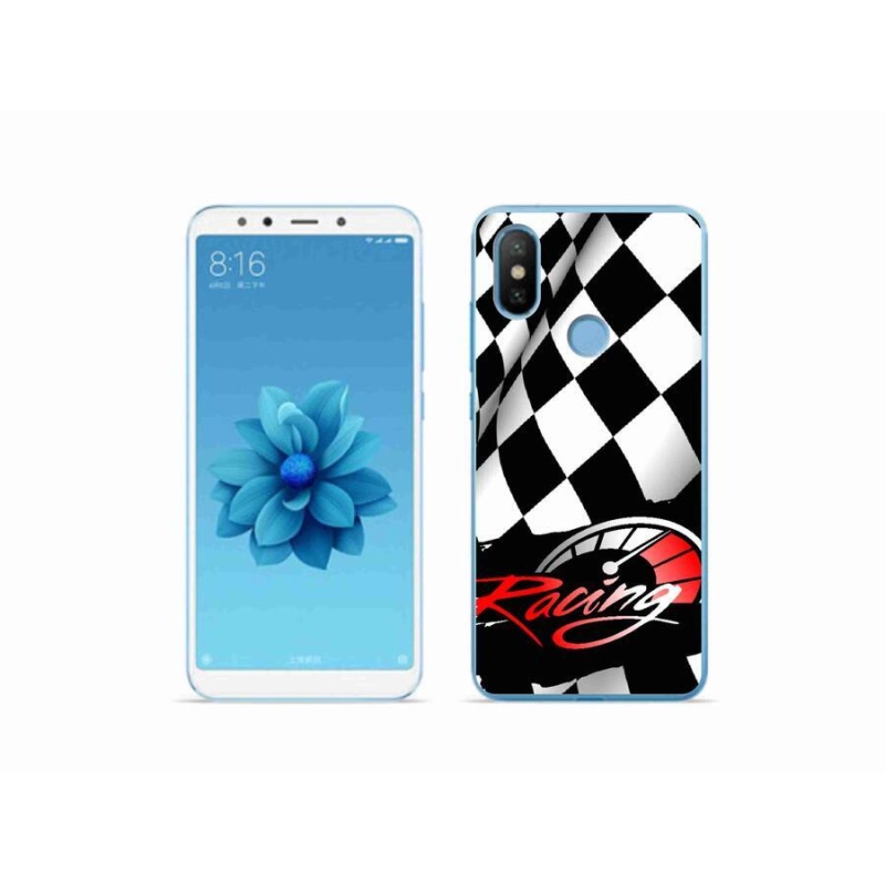 Gelový kryt mmCase na mobil Xiaomi Mi A2 - závodění