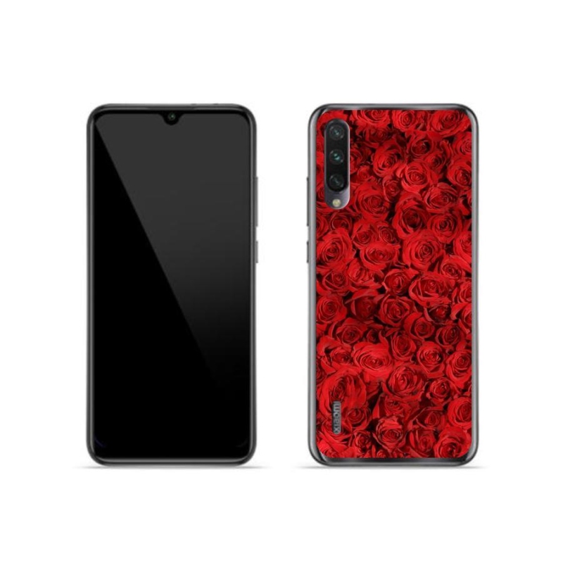 Gelový kryt mmCase na mobil Xiaomi Mi A3 - růže