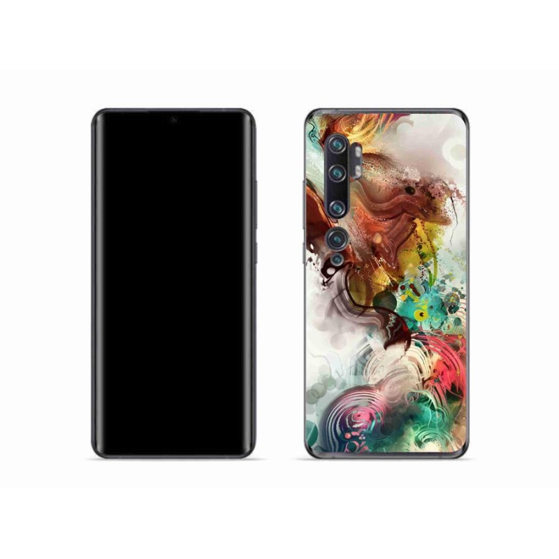 Gelový kryt mmCase na mobil Xiaomi Mi Note 10 - abstrakt 1