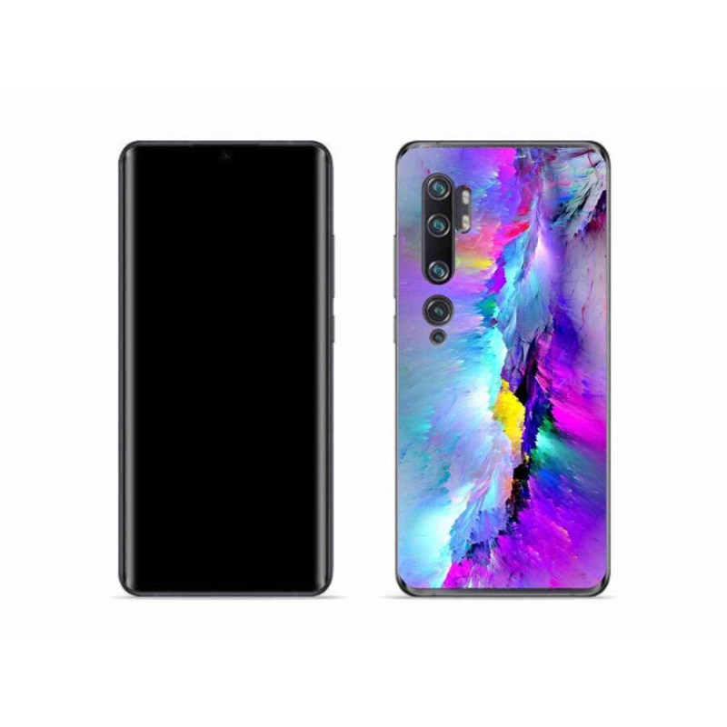 Gelový kryt mmCase na mobil Xiaomi Mi Note 10 - abstrakt