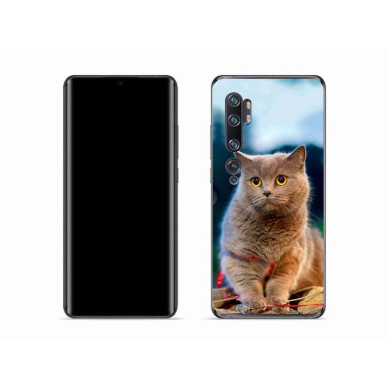 Gelový kryt mmCase na mobil Xiaomi Mi Note 10 - britská modrá 2