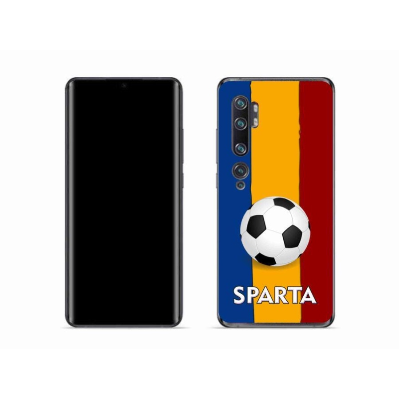 Gelový kryt mmCase na mobil Xiaomi Mi Note 10 - fotbal 1