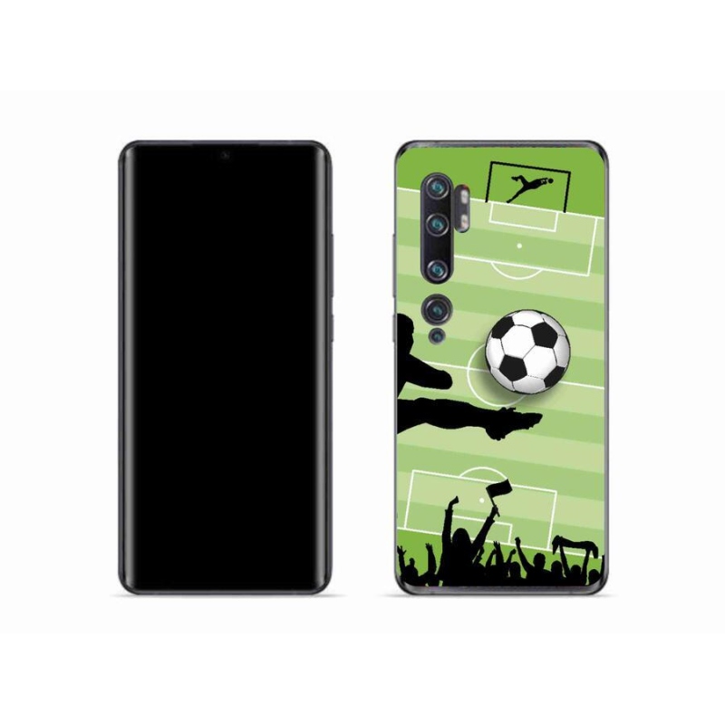 Gelový kryt mmCase na mobil Xiaomi Mi Note 10 - fotbal 3