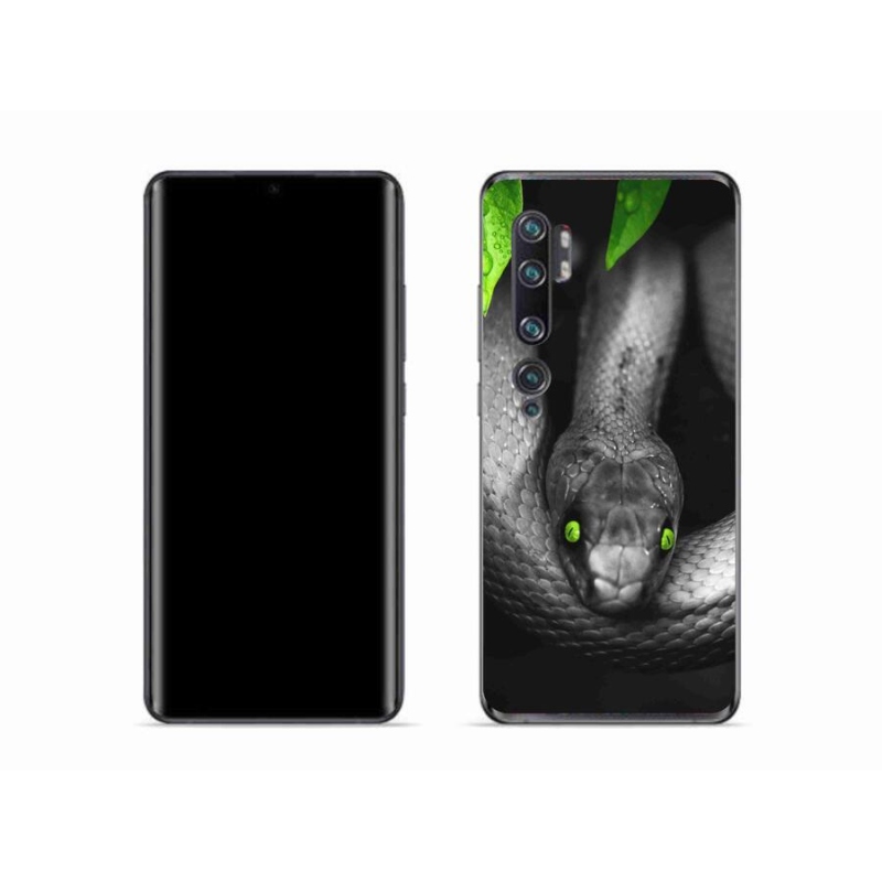Gelový kryt mmCase na mobil Xiaomi Mi Note 10 - had