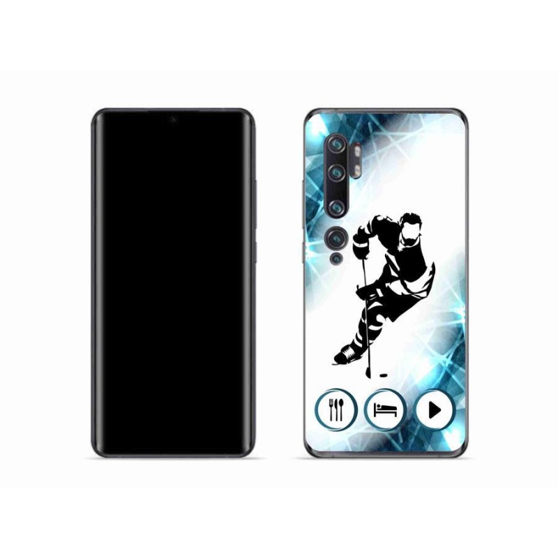Gelový kryt mmCase na mobil Xiaomi Mi Note 10 - hokej 1