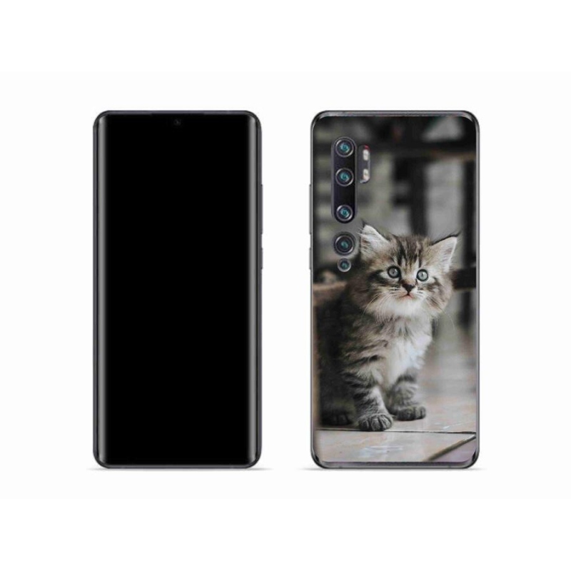 Gelový kryt mmCase na mobil Xiaomi Mi Note 10 - koťátko