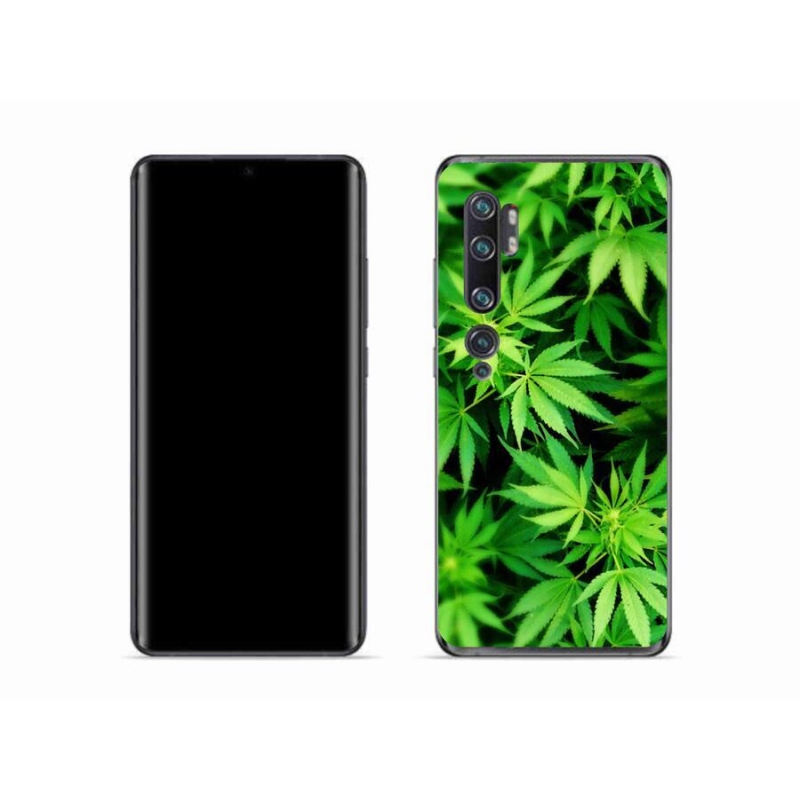 Gelový kryt mmCase na mobil Xiaomi Mi Note 10 - konopí 3