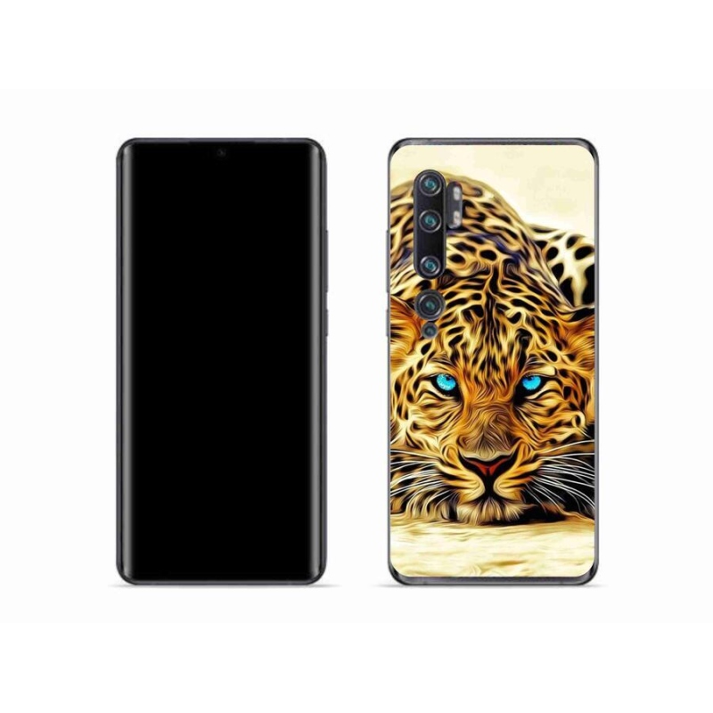 Gelový kryt mmCase na mobil Xiaomi Mi Note 10 - kreslený tygr