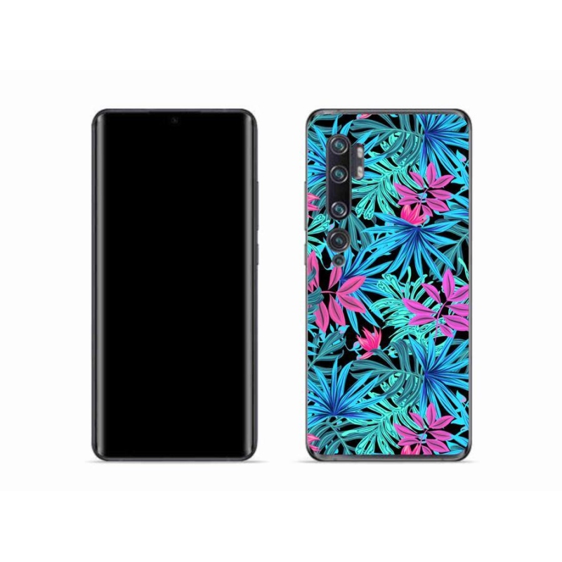 Gelový kryt mmCase na mobil Xiaomi Mi Note 10 - květiny 3