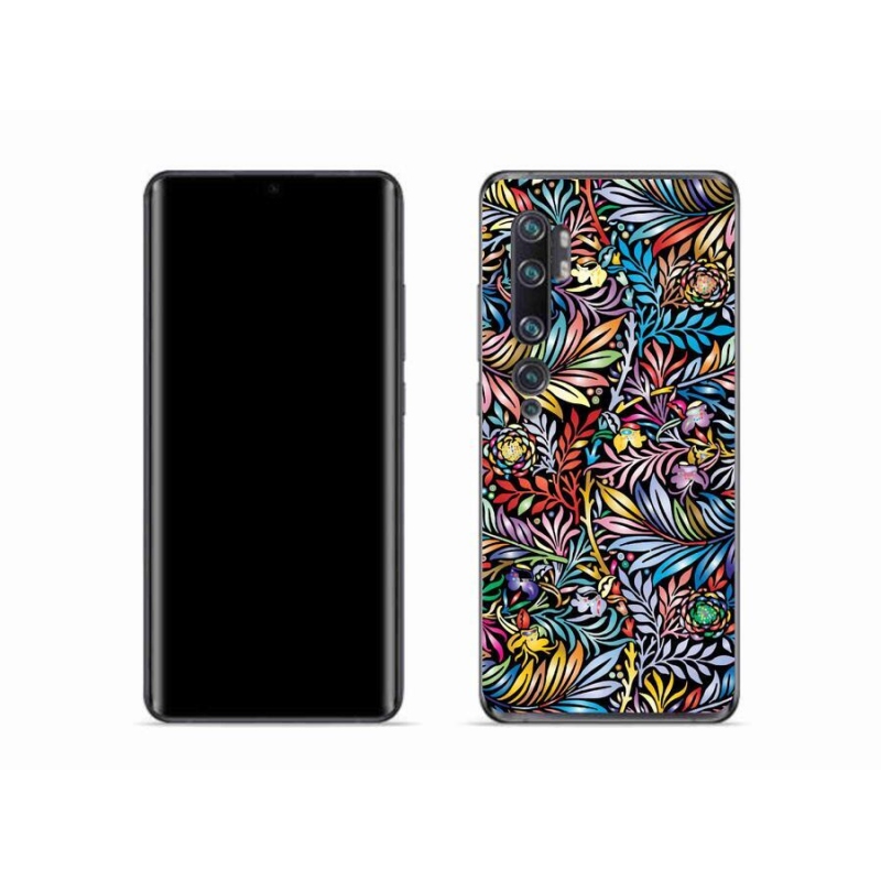 Gelový kryt mmCase na mobil Xiaomi Mi Note 10 - květiny 5