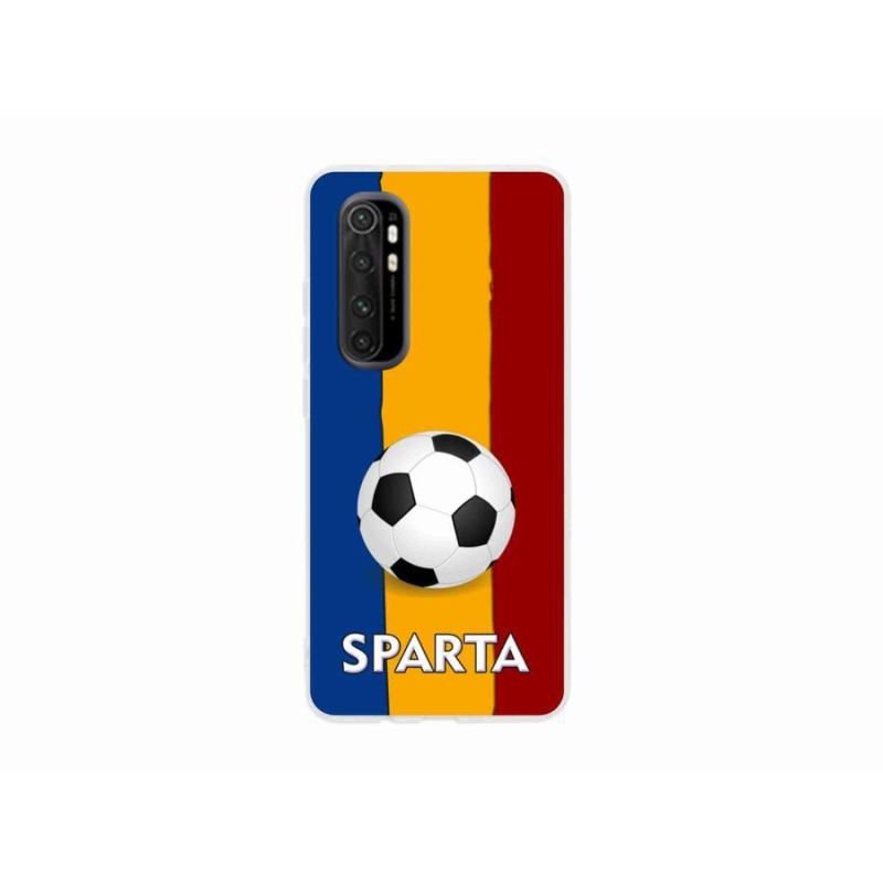 Gelový kryt mmCase na mobil Xiaomi Mi Note 10 Lite - fotbal 1