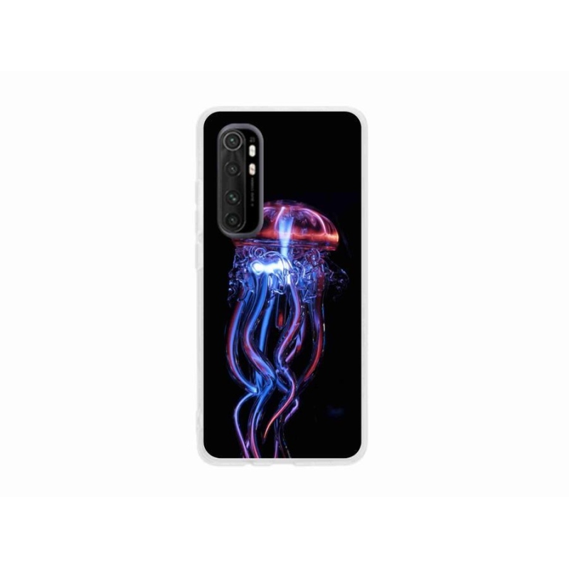 Gelový kryt mmCase na mobil Xiaomi Mi Note 10 Lite - medúza