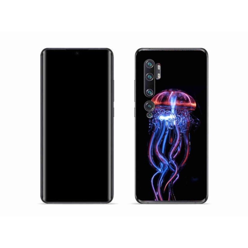 Gelový kryt mmCase na mobil Xiaomi Mi Note 10 - medúza