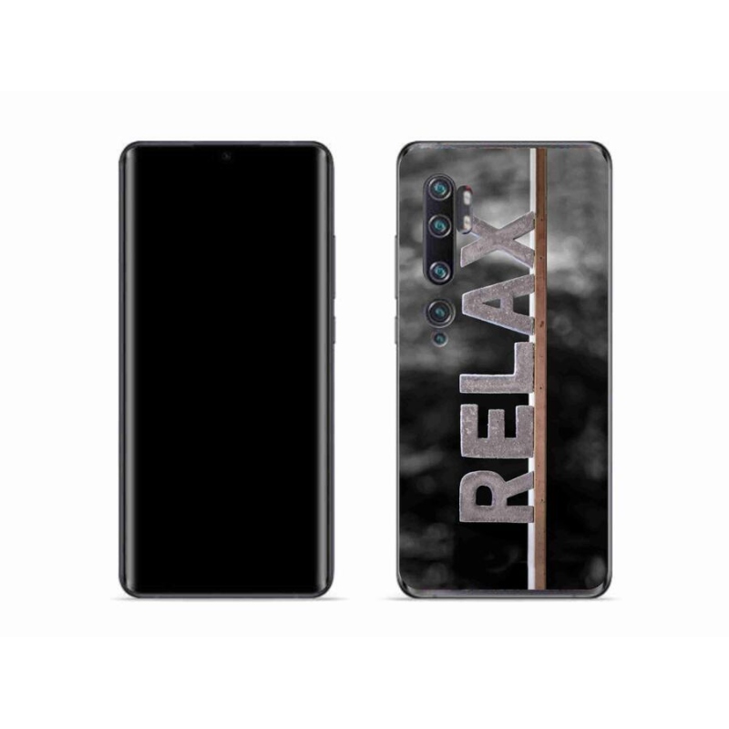 Gelový kryt mmCase na mobil Xiaomi Mi Note 10 - relax 1