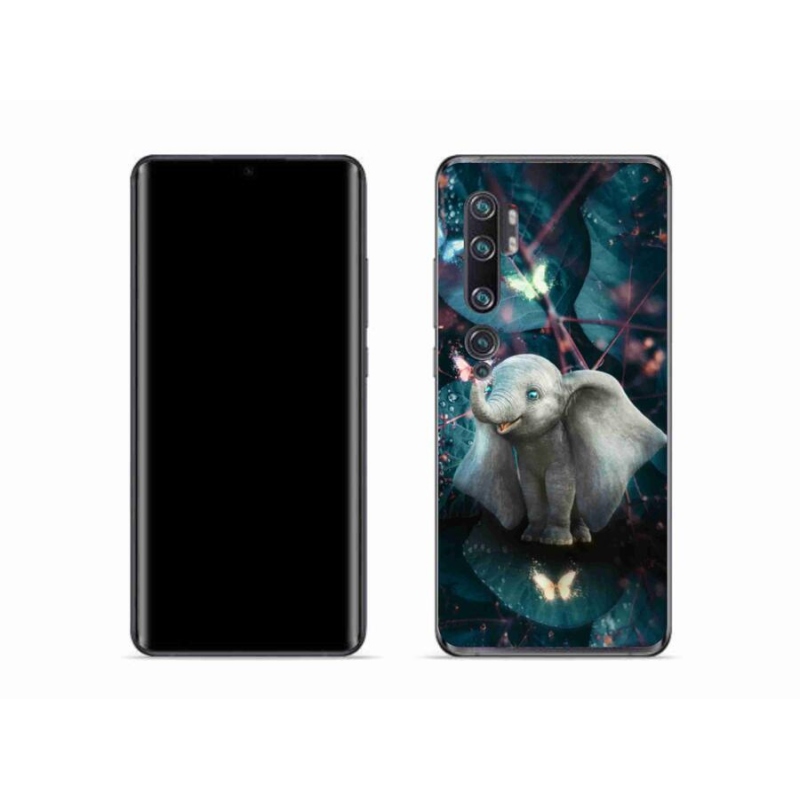 Gelový kryt mmCase na mobil Xiaomi Mi Note 10 - roztomilý slon