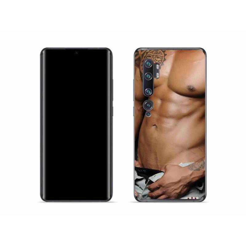 Gelový kryt mmCase na mobil Xiaomi Mi Note 10 - sexy muž