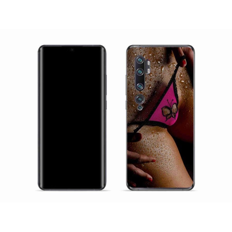 Gelový kryt mmCase na mobil Xiaomi Mi Note 10 - sexy žena