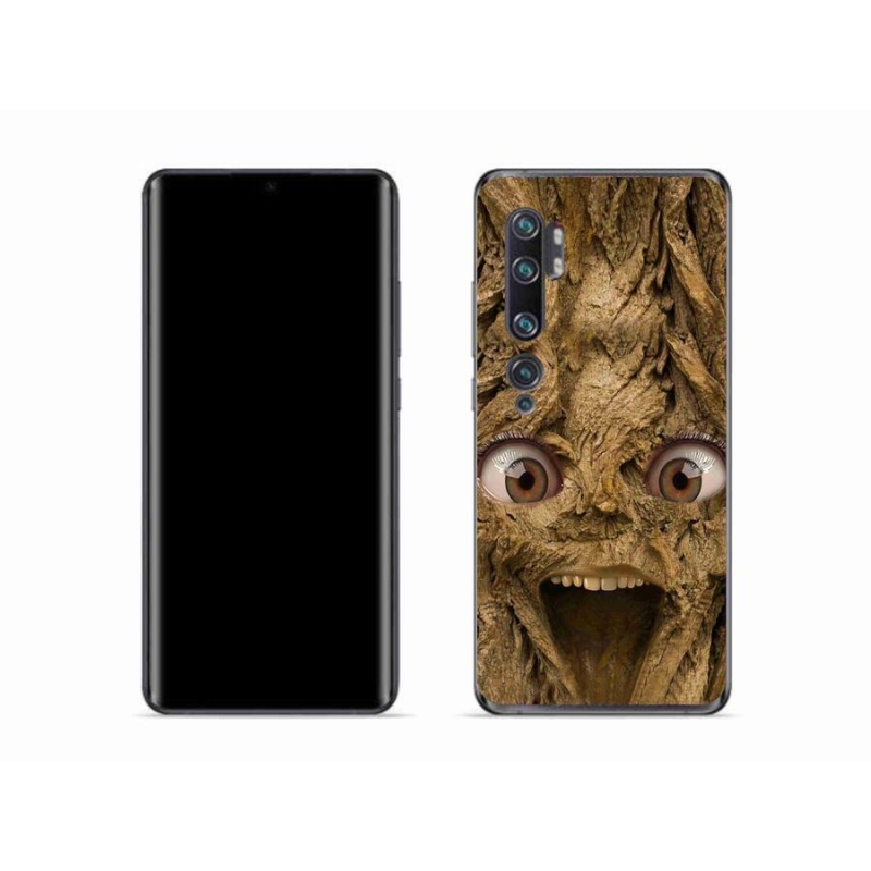 Gelový kryt mmCase na mobil Xiaomi Mi Note 10 - veselý strom s očima