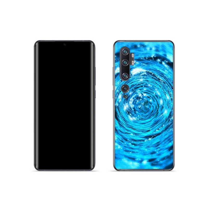 Gelový kryt mmCase na mobil Xiaomi Mi Note 10 - vodní vír