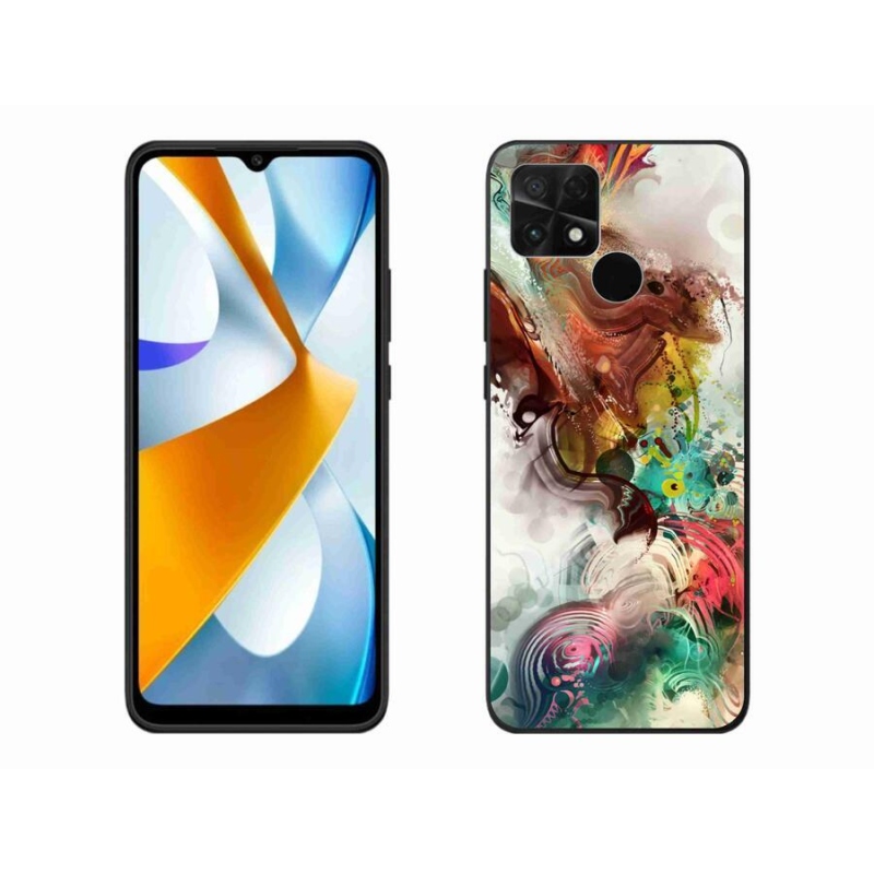 Gelový kryt mmCase na mobil Xiaomi Poco C40 - abstrakt 1
