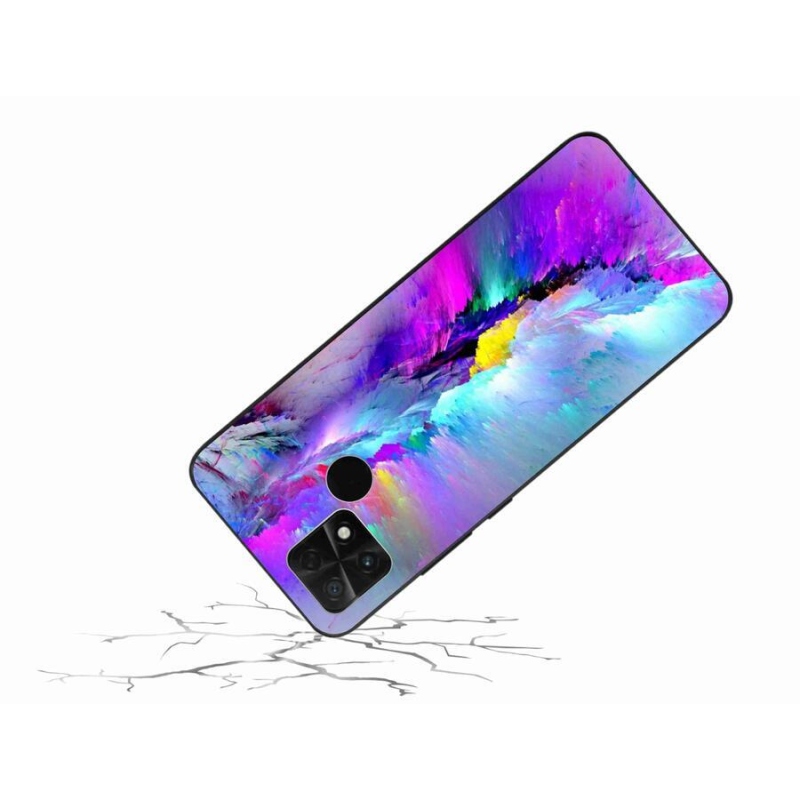 Gelový kryt mmCase na mobil Xiaomi Poco C40 - abstrakt