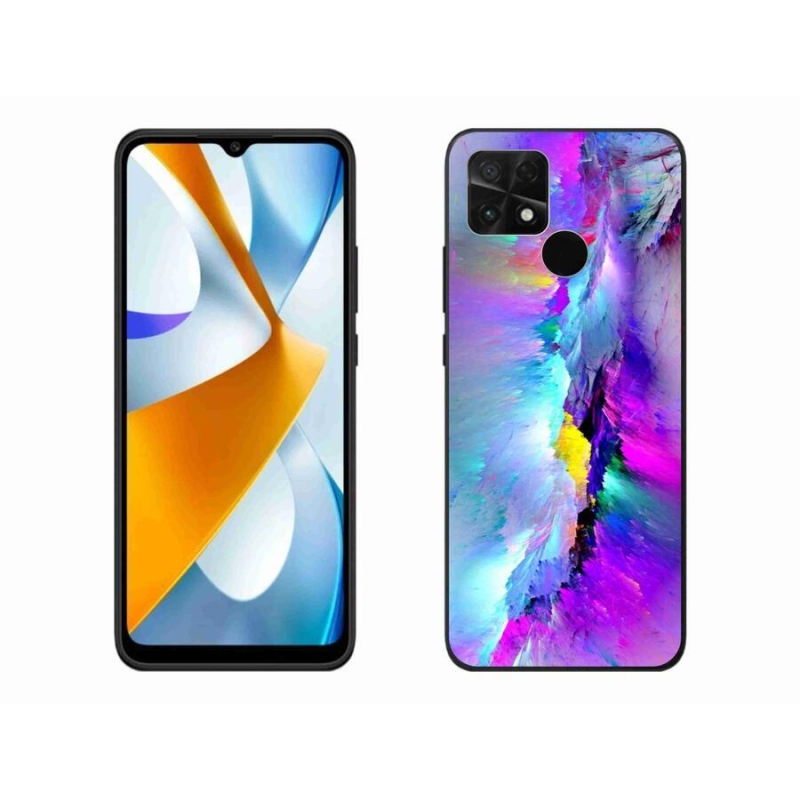 Gelový kryt mmCase na mobil Xiaomi Poco C40 - abstrakt