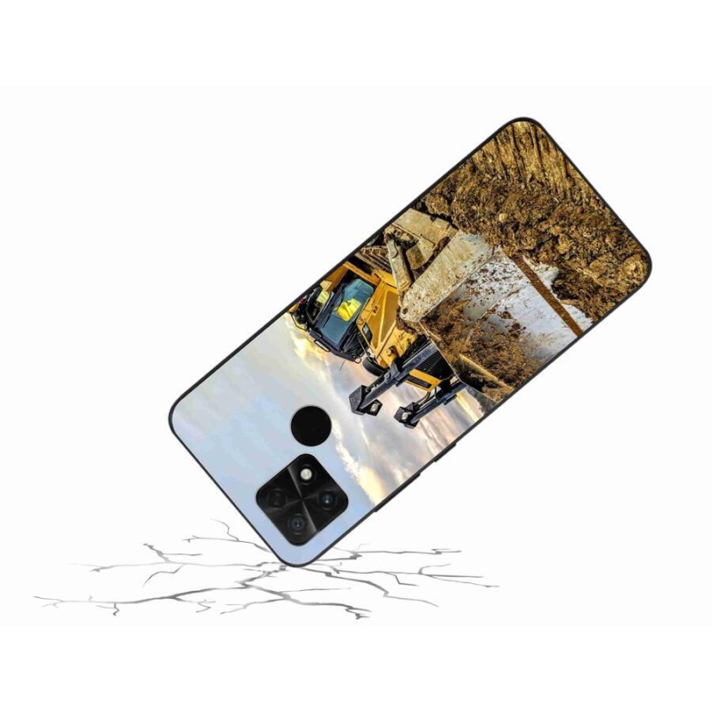 Gelový kryt mmCase na mobil Xiaomi Poco C40 - bagr
