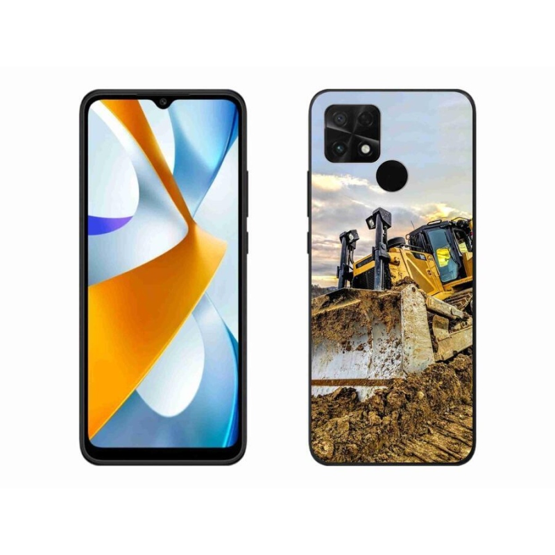 Gelový kryt mmCase na mobil Xiaomi Poco C40 - bagr