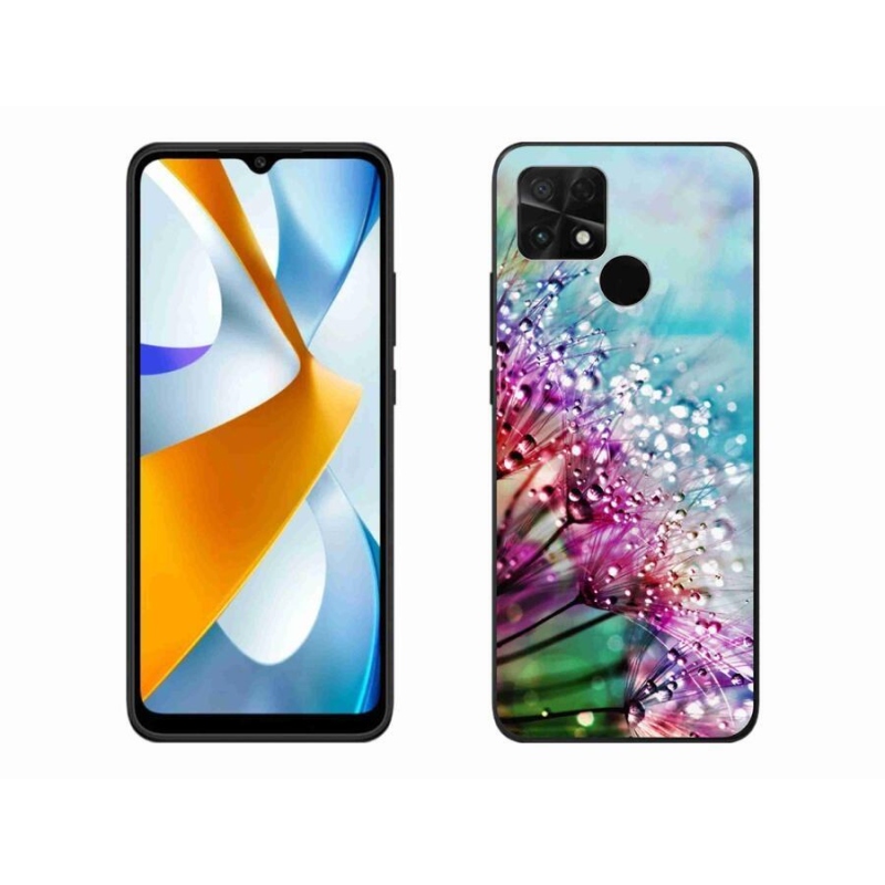 Gelový kryt mmCase na mobil Xiaomi Poco C40 - barevné květy