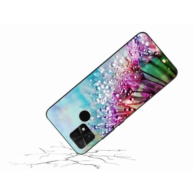 Gelový kryt mmCase na mobil Xiaomi Poco C40 - barevné květy