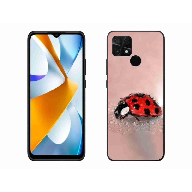 Gelový kryt mmCase na mobil Xiaomi Poco C40 - beruška