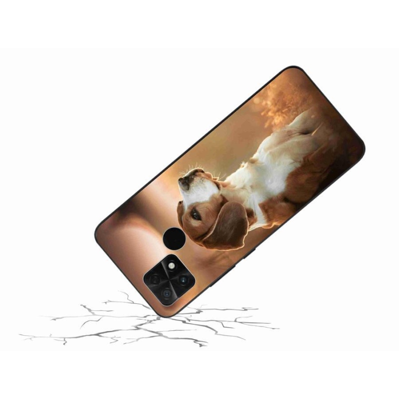 Gelový kryt mmCase na mobil Xiaomi Poco C40 - bígl