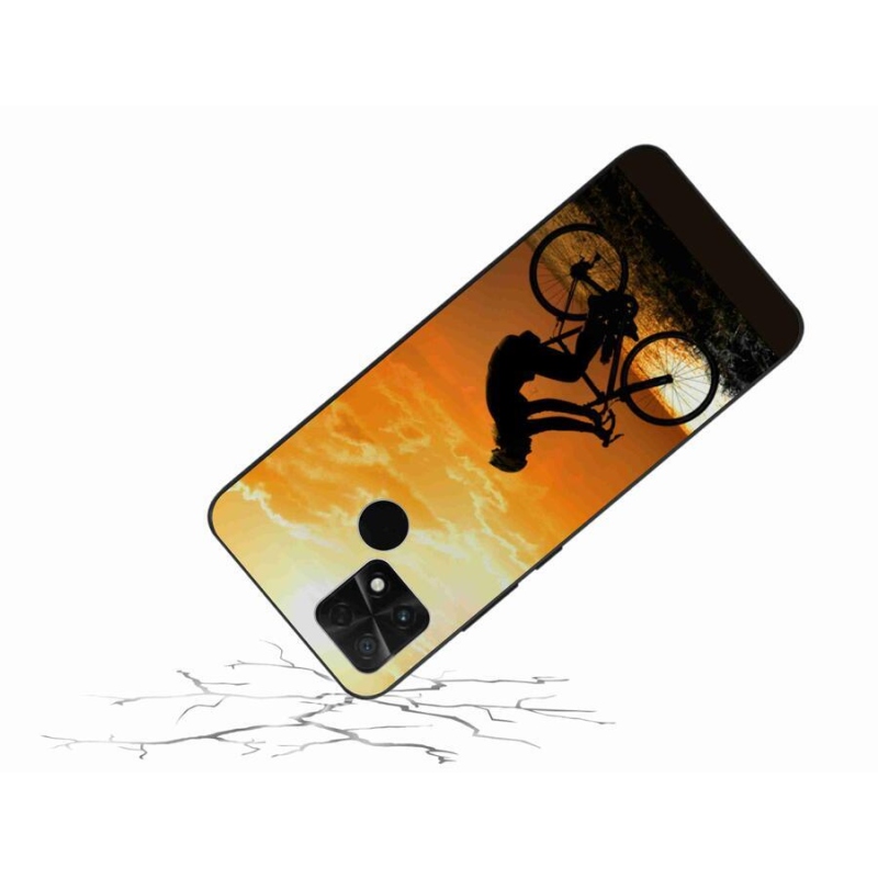 Gelový kryt mmCase na mobil Xiaomi Poco C40 - cyklovýlet