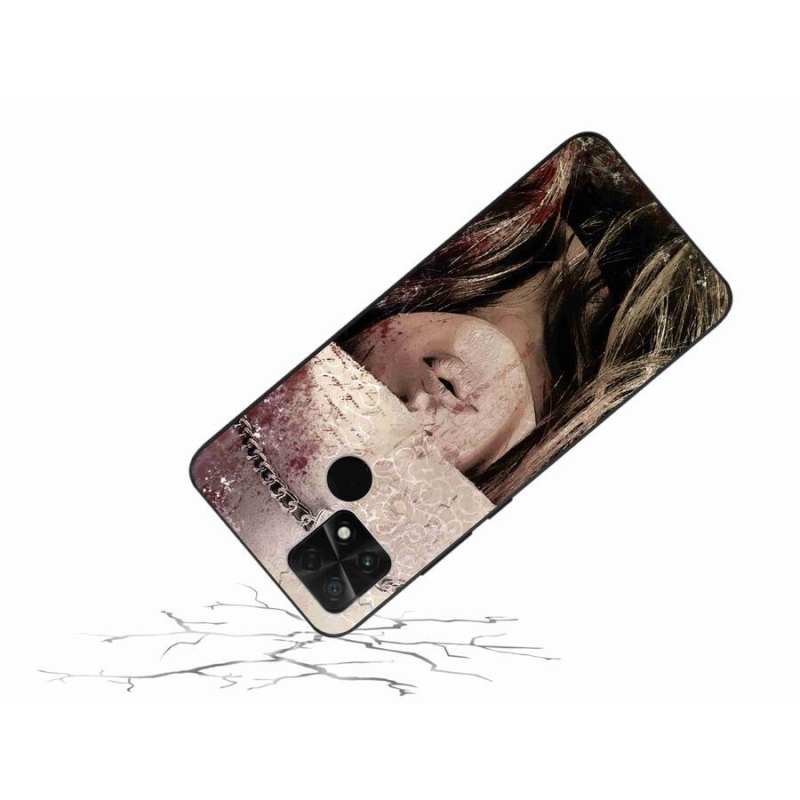Gelový kryt mmCase na mobil Xiaomi Poco C40 - dívka