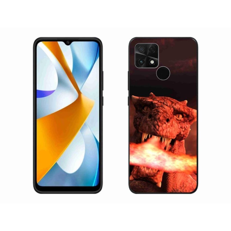 Gelový kryt mmCase na mobil Xiaomi Poco C40 - drak