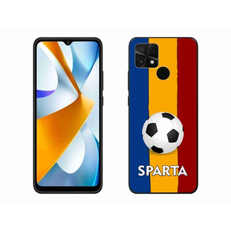 Gelový kryt mmCase na mobil Xiaomi Poco C40 - fotbal 1