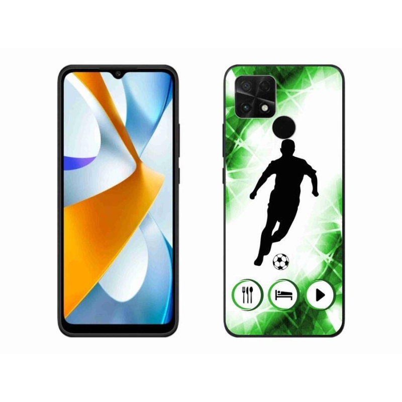 Gelový kryt mmCase na mobil Xiaomi Poco C40 - fotbalista
