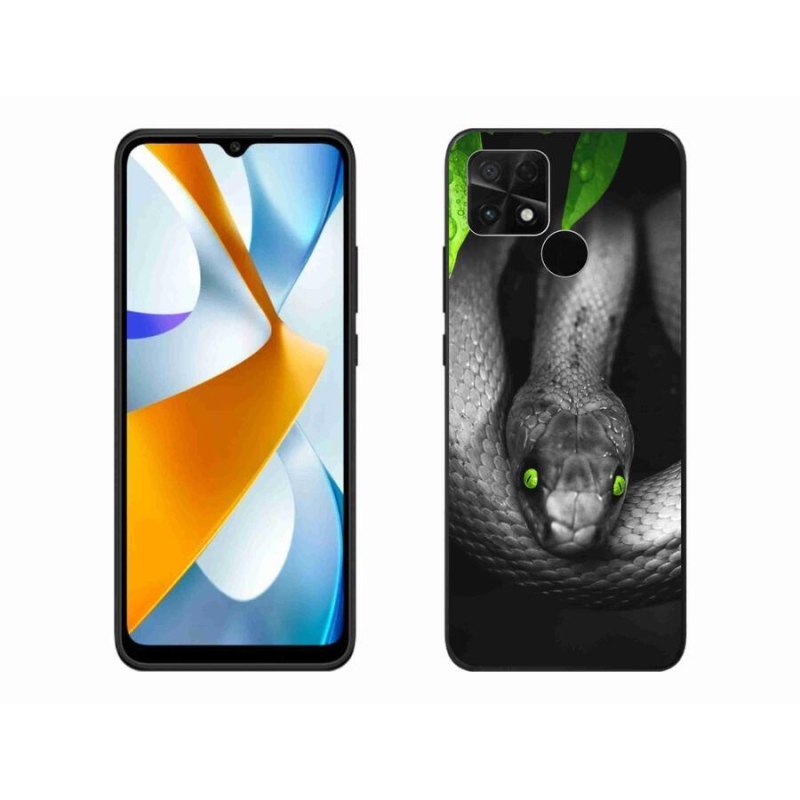 Gelový kryt mmCase na mobil Xiaomi Poco C40 - had
