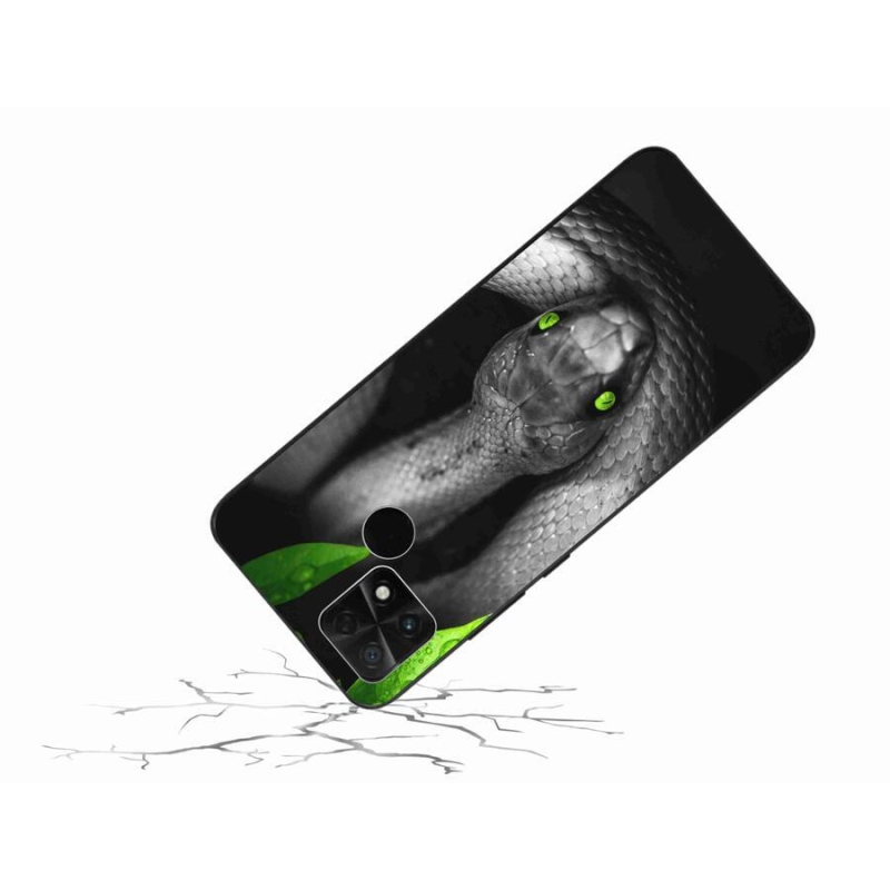 Gelový kryt mmCase na mobil Xiaomi Poco C40 - had