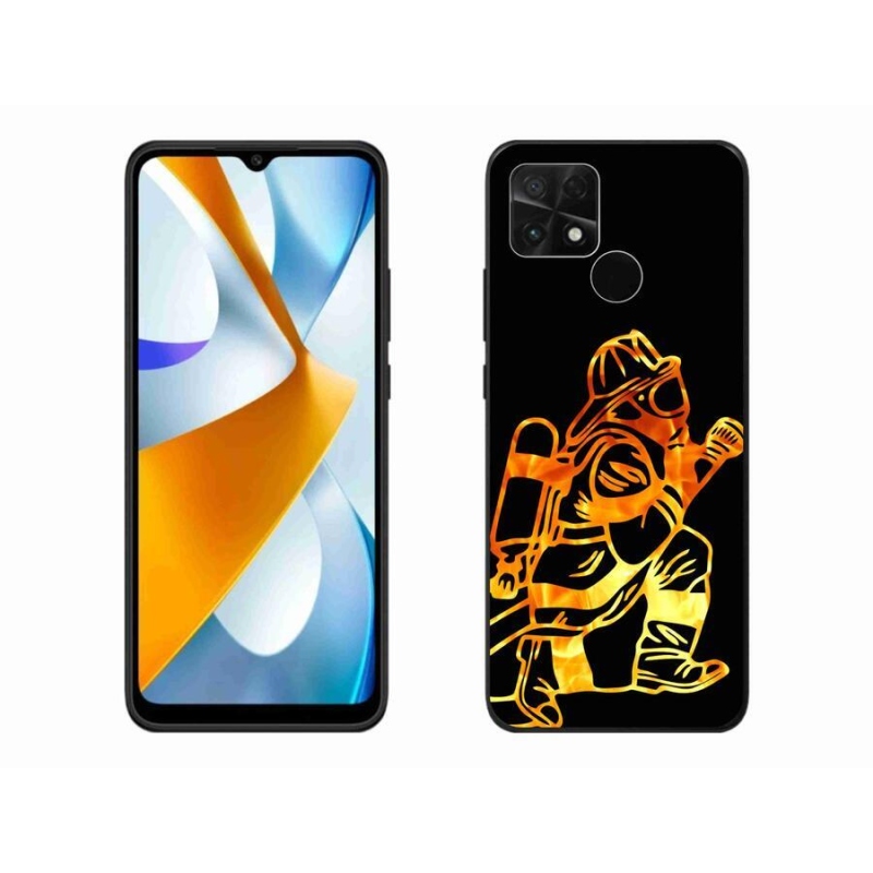 Gelový kryt mmCase na mobil Xiaomi Poco C40 - hasič 1
