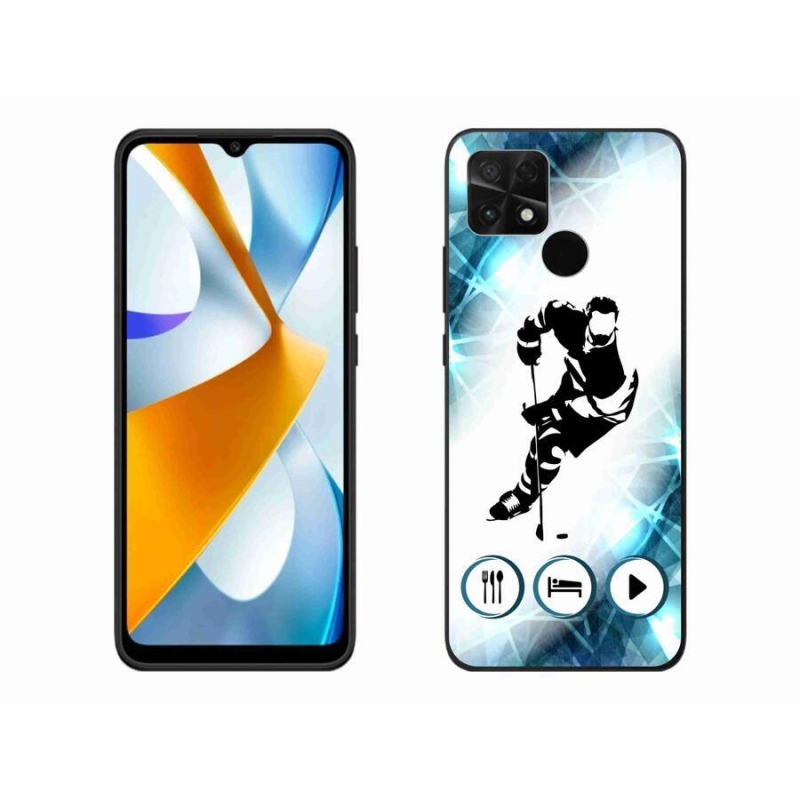 Gelový kryt mmCase na mobil Xiaomi Poco C40 - hokej 1