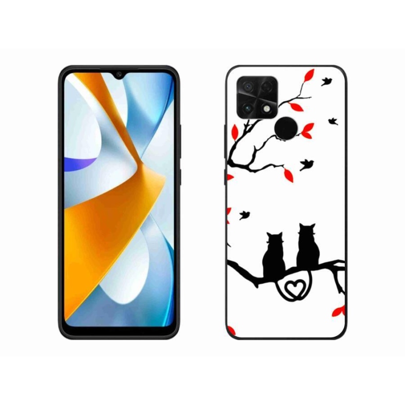 Gelový kryt mmCase na mobil Xiaomi Poco C40 - kočičí láska