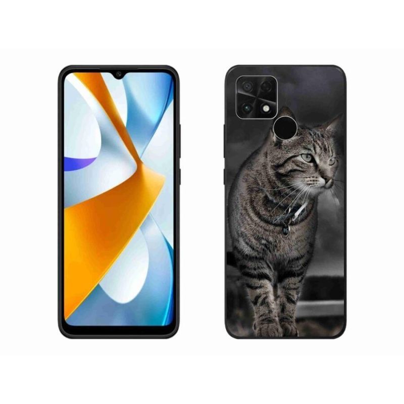 Gelový kryt mmCase na mobil Xiaomi Poco C40 - kočka
