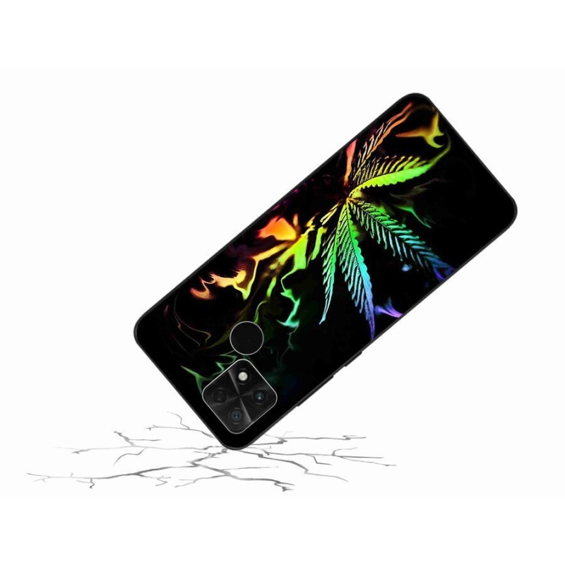 Gelový kryt mmCase na mobil Xiaomi Poco C40 - konopí 2