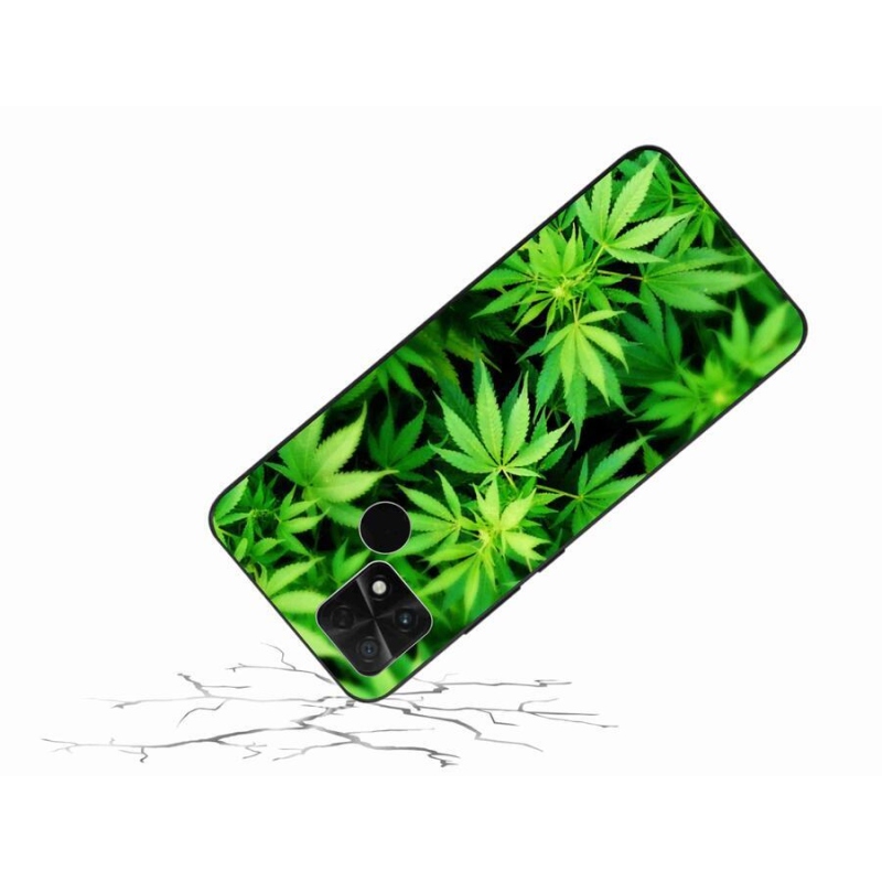 Gelový kryt mmCase na mobil Xiaomi Poco C40 - konopí 3